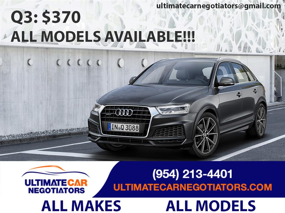 Audi Q3 lease transfer car Fort Lauderdale FL