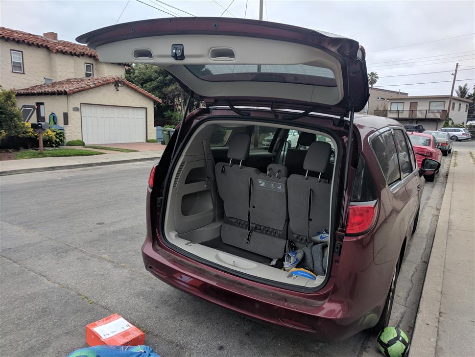 Chrysler Pacifica lease takeover car Santa Cruz CA