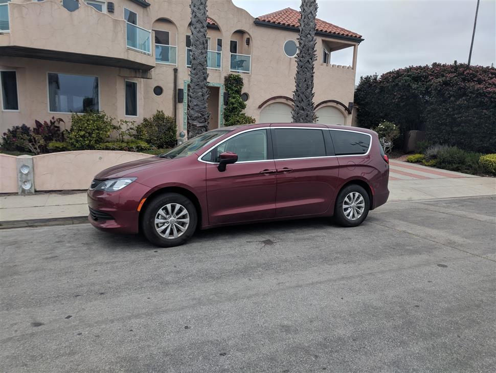Chrysler Pacifica transfer car lease Santa Cruz CA