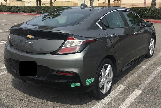 Chevrolet VOLT auto lease takeover FULLERTON CA