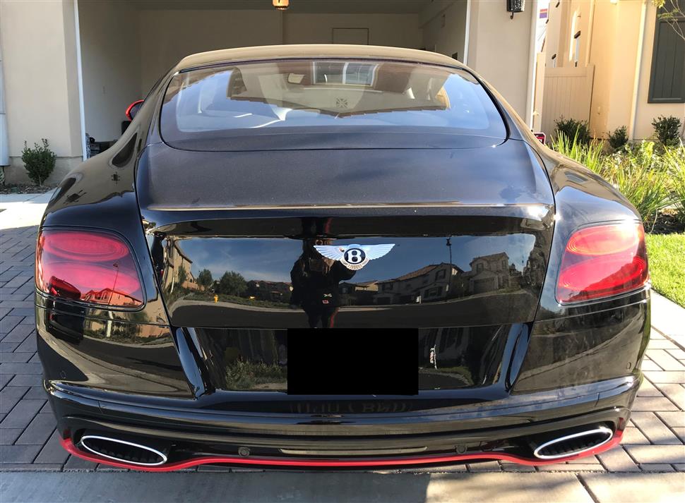 Bentley Continental lease marketplace Los Angeles CA