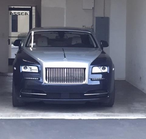 Rolls Royce Wraith transfer lease car Fremont CA