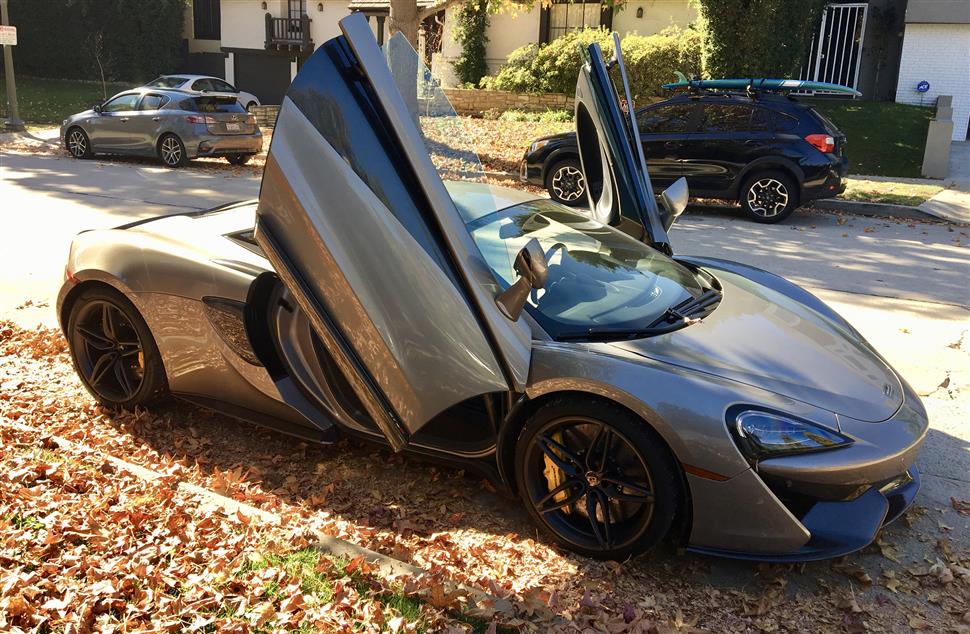 McLaren 570s transfer lease car Marina del Rey CA