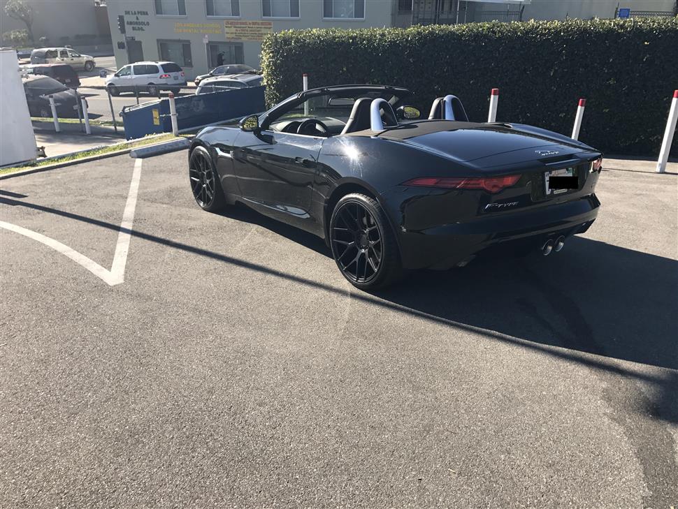 Jaguar F type car lease takeover Los Angeles CA