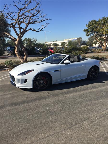 Jaguar F type lease swap Newport Coast CA