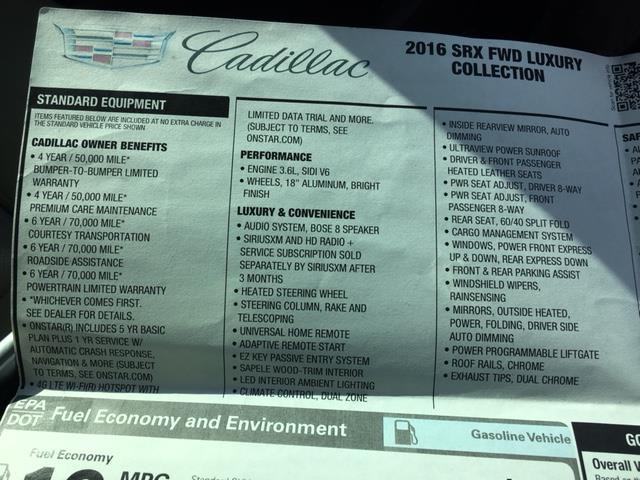 Cadillac SRX auto lease take over Dallas TX