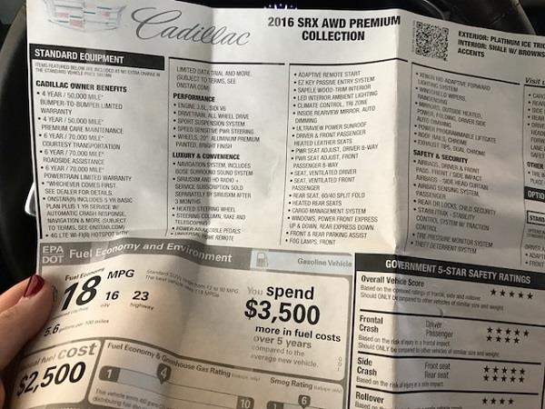 Cadillac SRX swap lease car Sioux Falls SD