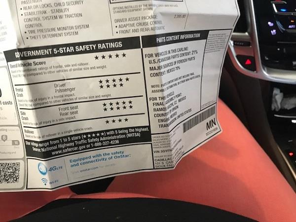 Cadillac SRX transfer lease car Sioux Falls SD