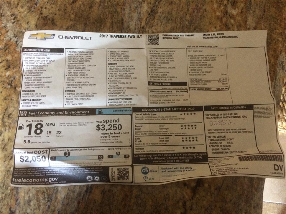 Chevrolet Traverse vehicle lease takeover Manorville NY